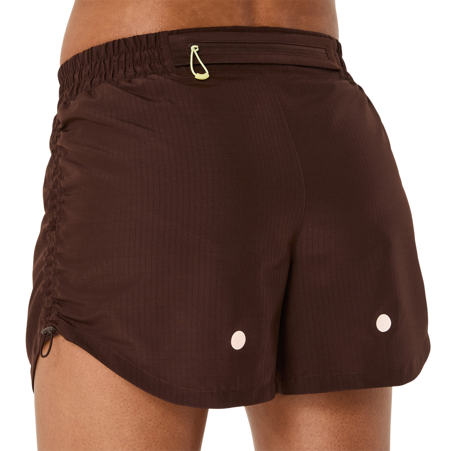 ASICS NAGINO RUN ADJUSTABLE 4IN SHORT Laufshort Damen dunkelbraun