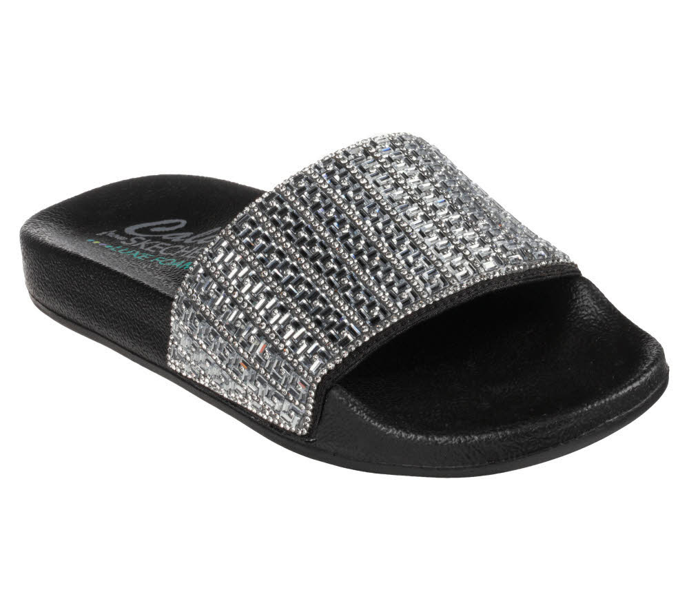 Skechers POP UPS - NEW SPARK Damen Sandalen schwarz