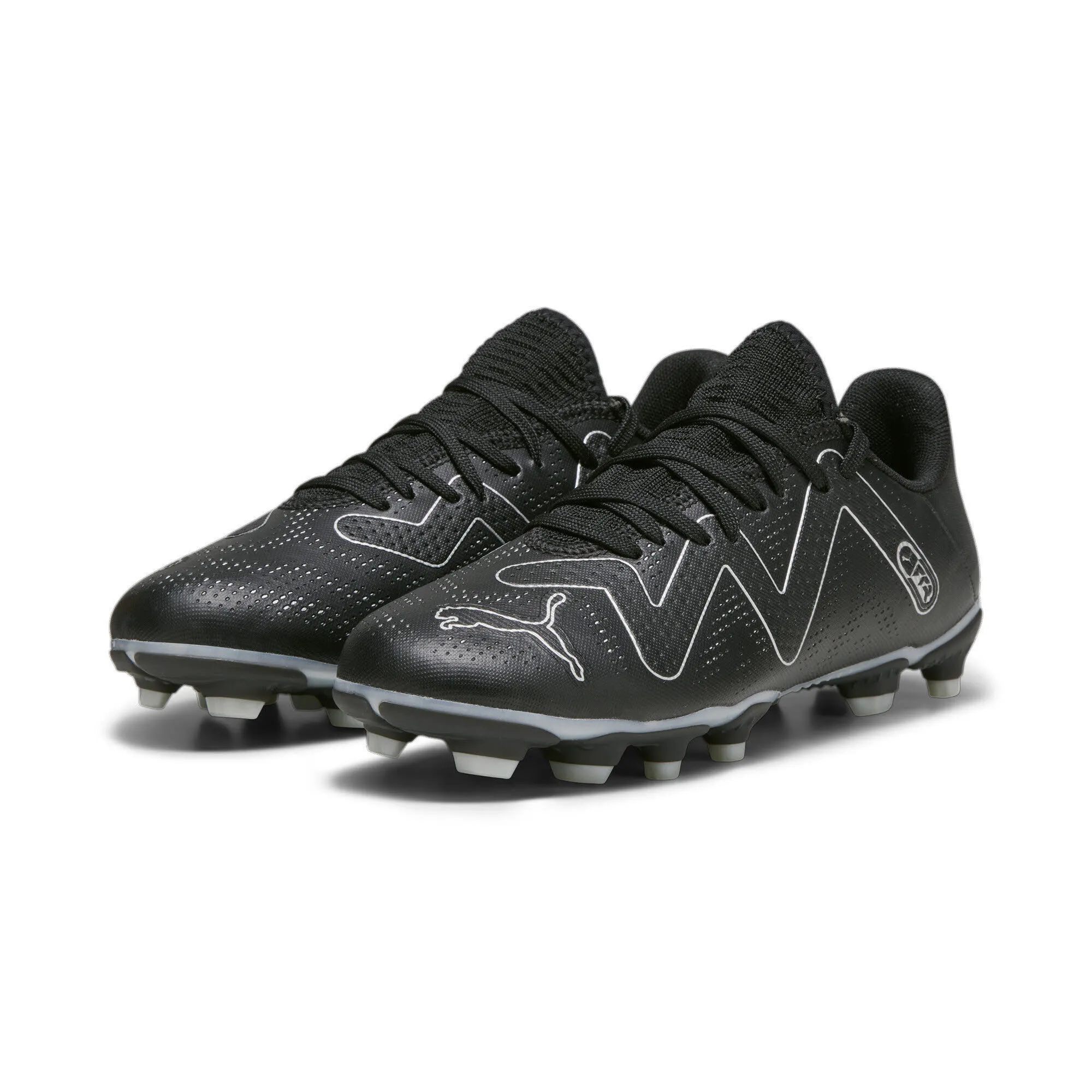 Puma Future Play FG/AG Jungen Fußballschuhe Stollenschuhe schwarz