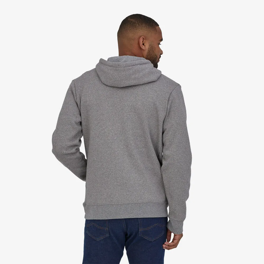 Patagonia P-6 Logo Uprisal Hoody Herren Kapuzenpullover Hoodie grau NEU