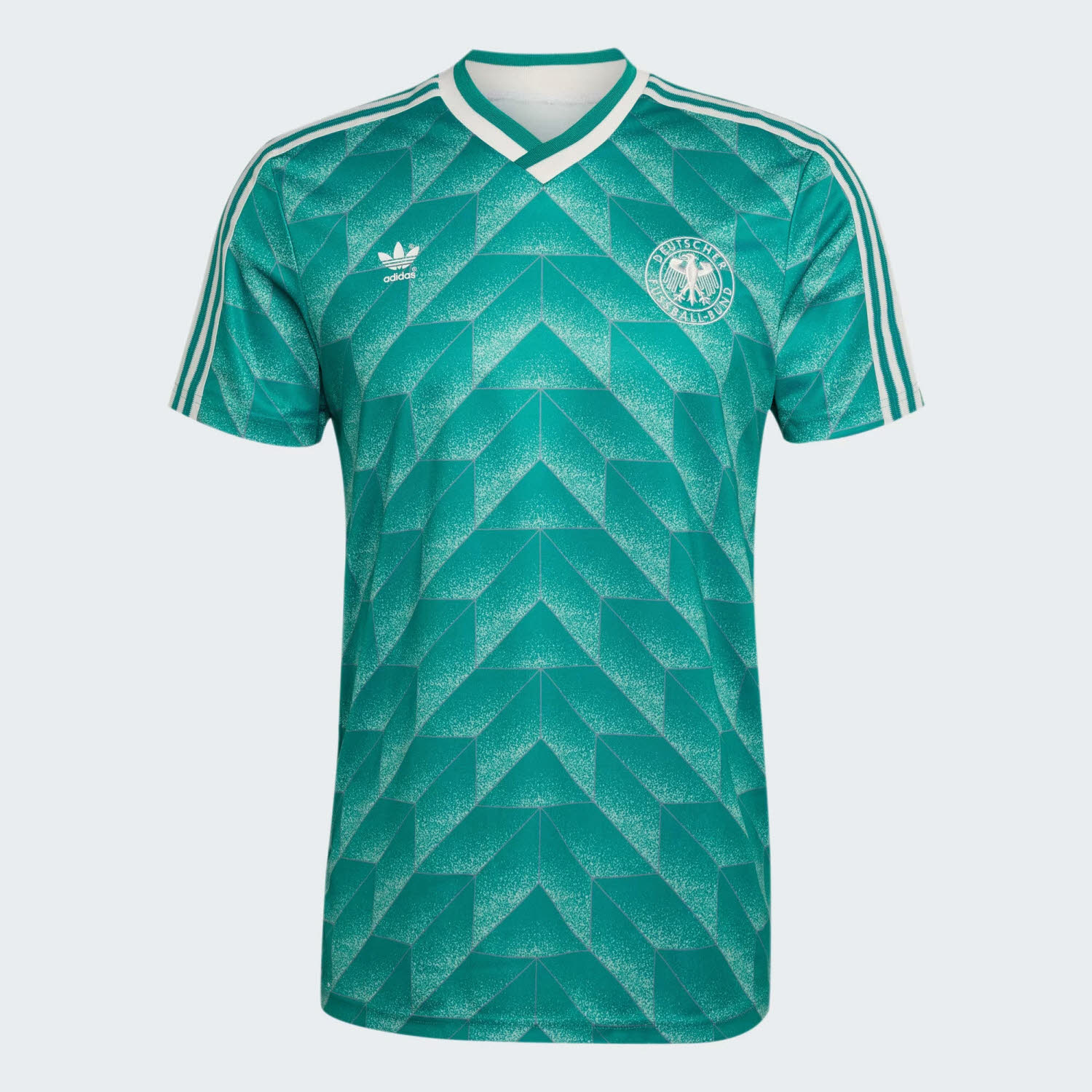 adidas DFB A JSY 90 Herren Auswärtstrikot WM 1990 power green