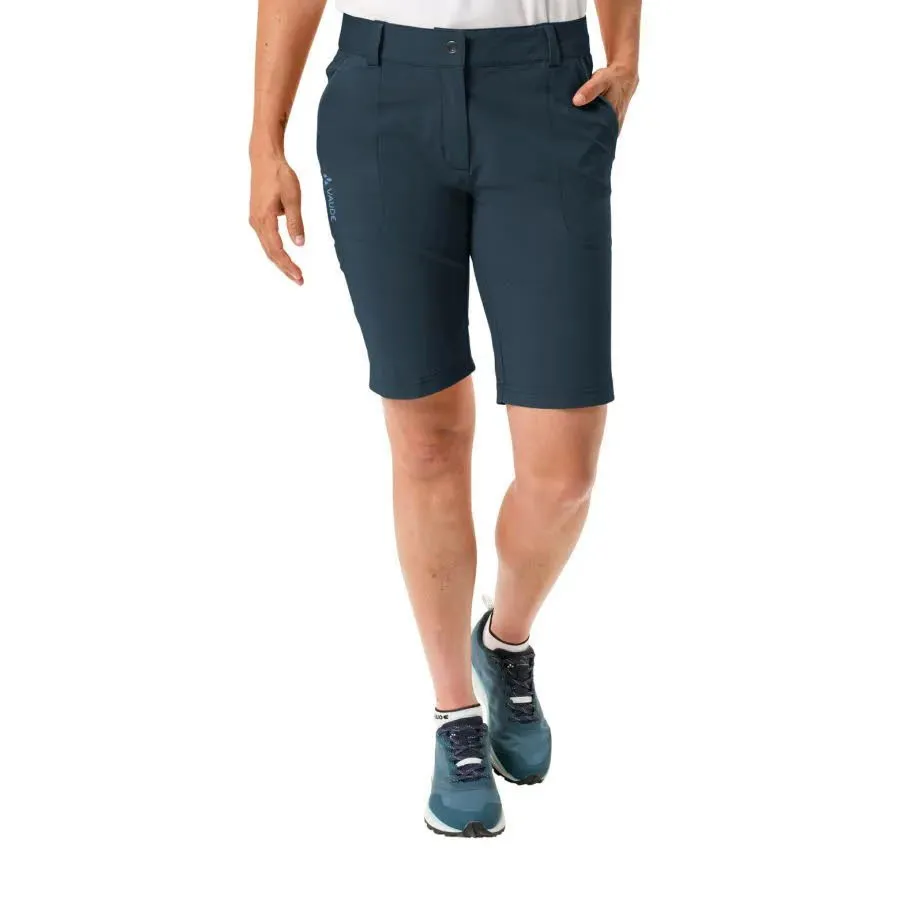 Vaude Farley Stretch Shorts II Damen Wandershorts Trekkingshorts blau