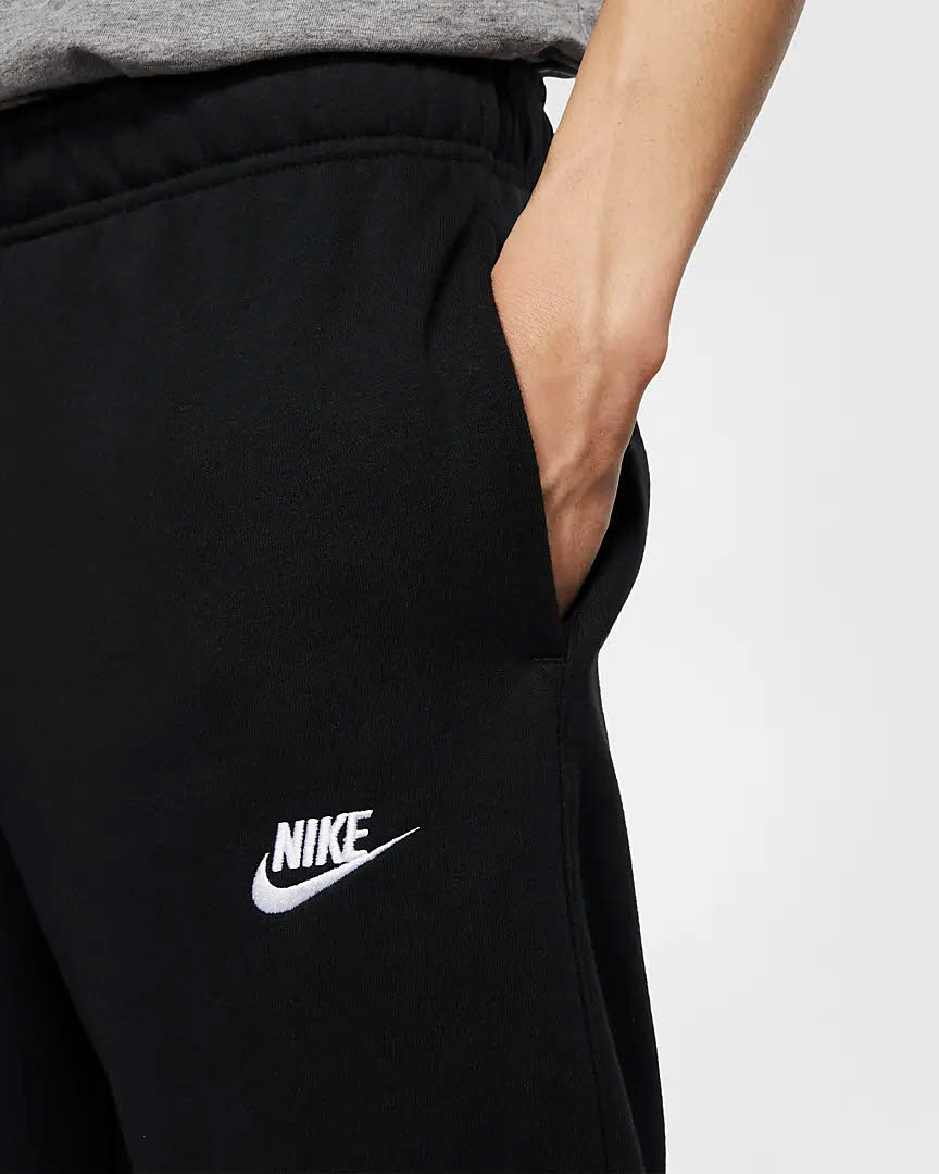 Nike M NSW CLUB JGGR FT Herren Jogginghose Trainingshose schwarz NEU