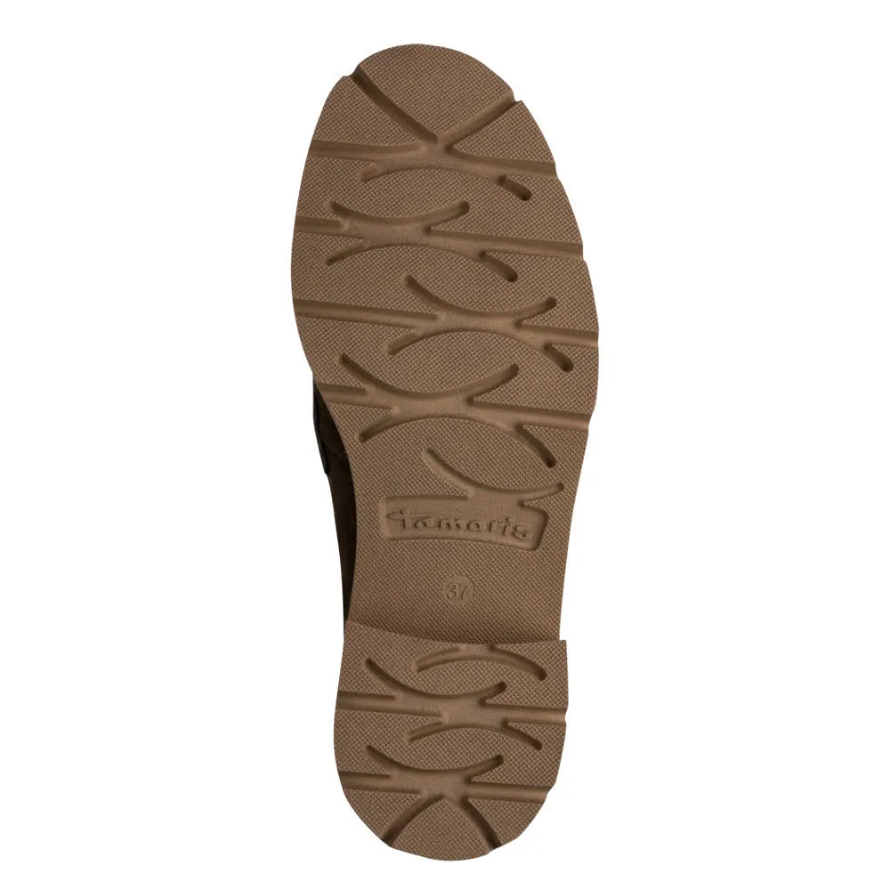 Tamaris Damen Slipper Halbschuhe braun