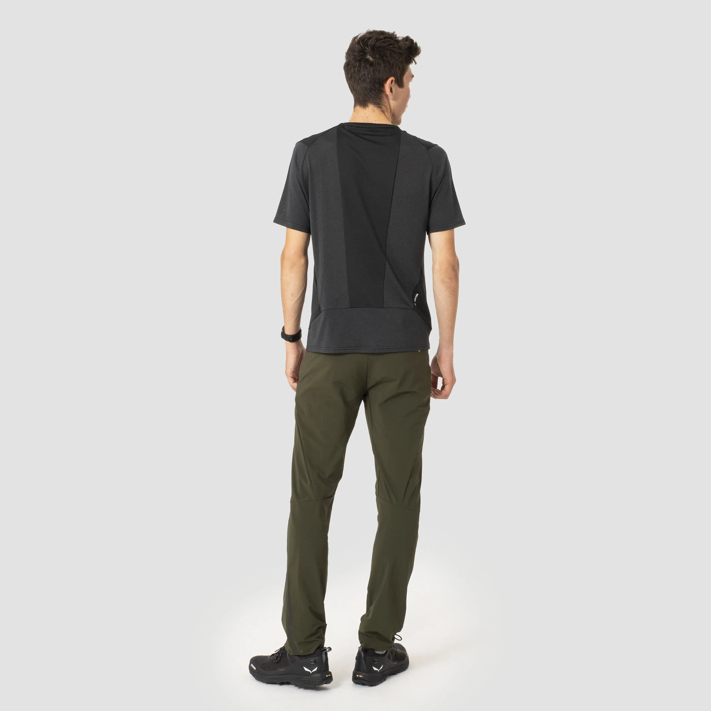 Salewa PEDROC 4 DST REG PANT M Softshellhose Wanderhose Herren dunkelgrün