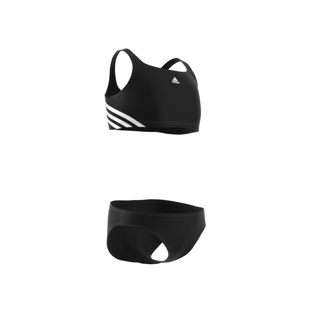 adidas 3-Streifen Bikini Kinder Mädchen schwarz