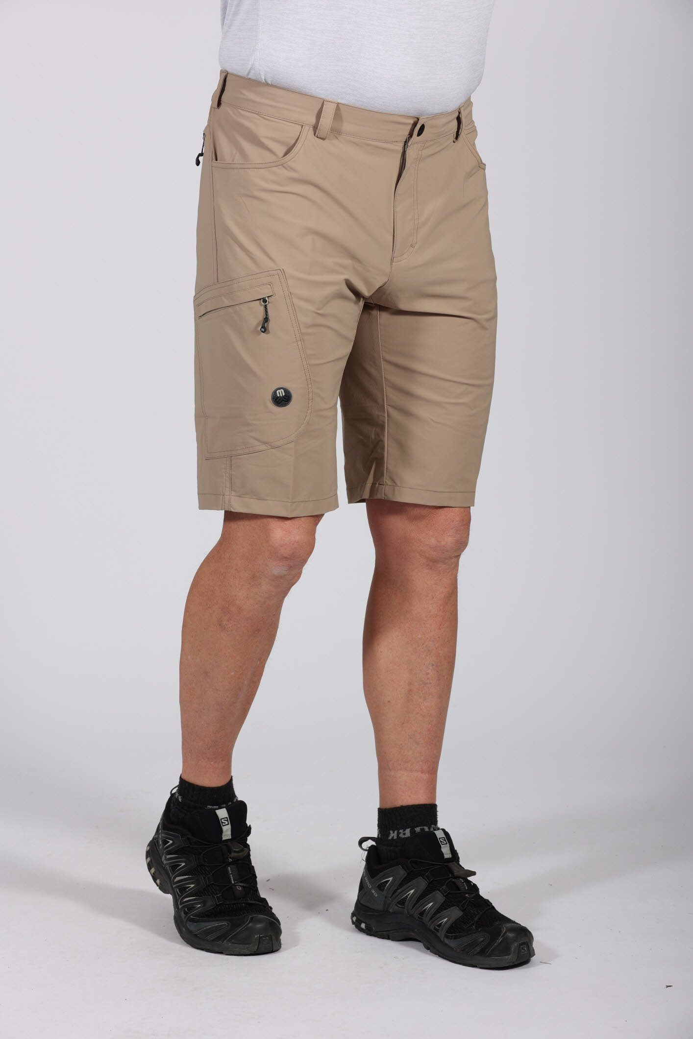 Maul Sport Alberta XT Bermudas Herren Wandershorts Trekkingshorts beige