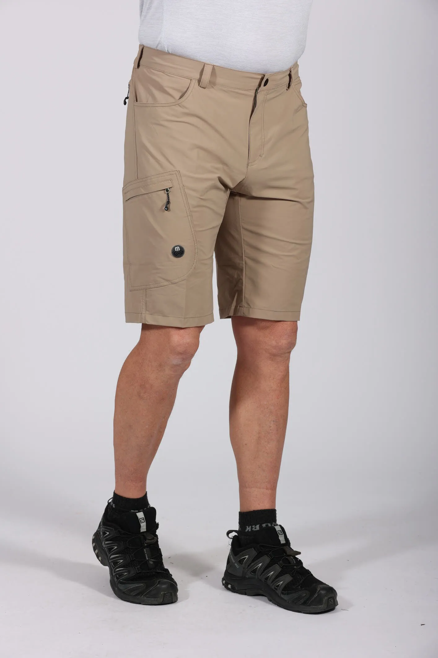 Maul Sport Alberta XT Bermudas Herren Wandershorts Trekkingshorts beige