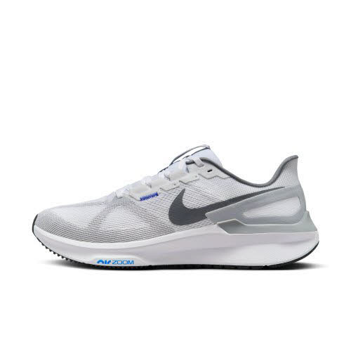 Nike Structure 25 Road Herren Laufschuhe Joggingschuhe hellgrau weiß