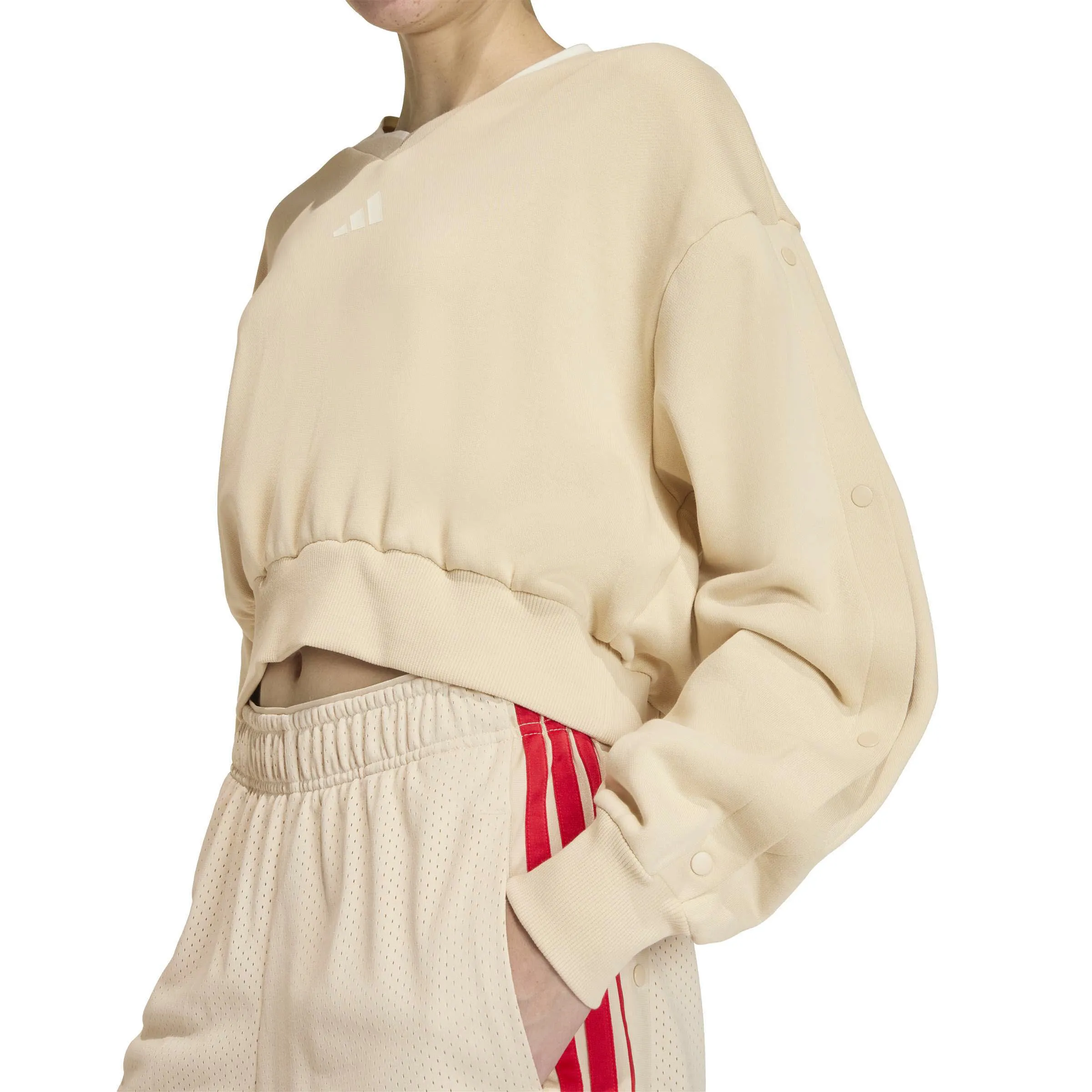 Adidas STADIUM Damen Sweatshirt beige