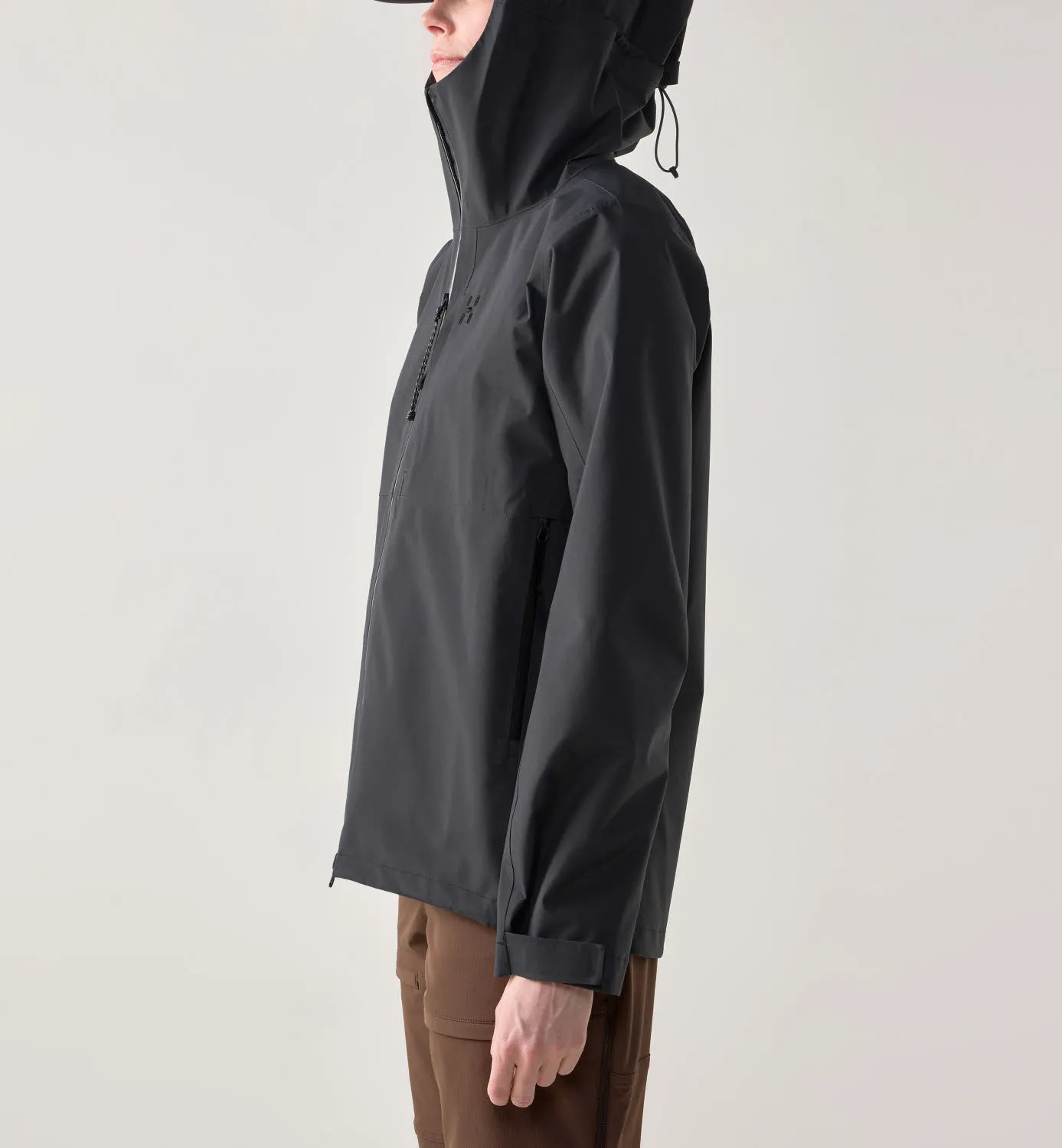 HAGLÖFS Front Proof II Jacket Damen Regenjacke Wanderjacke schwarz