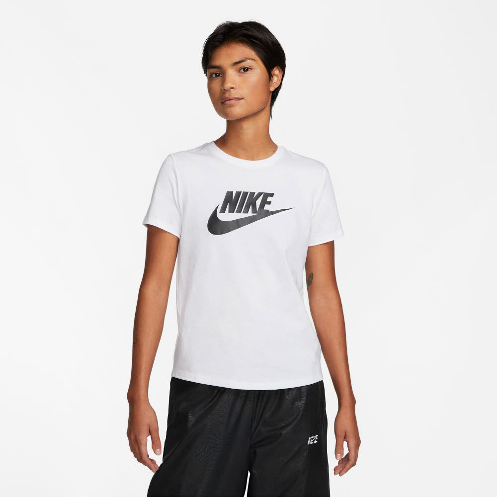 Nike Sportswear Essentials Damen-T-Shirt Freizeitshirt weiß