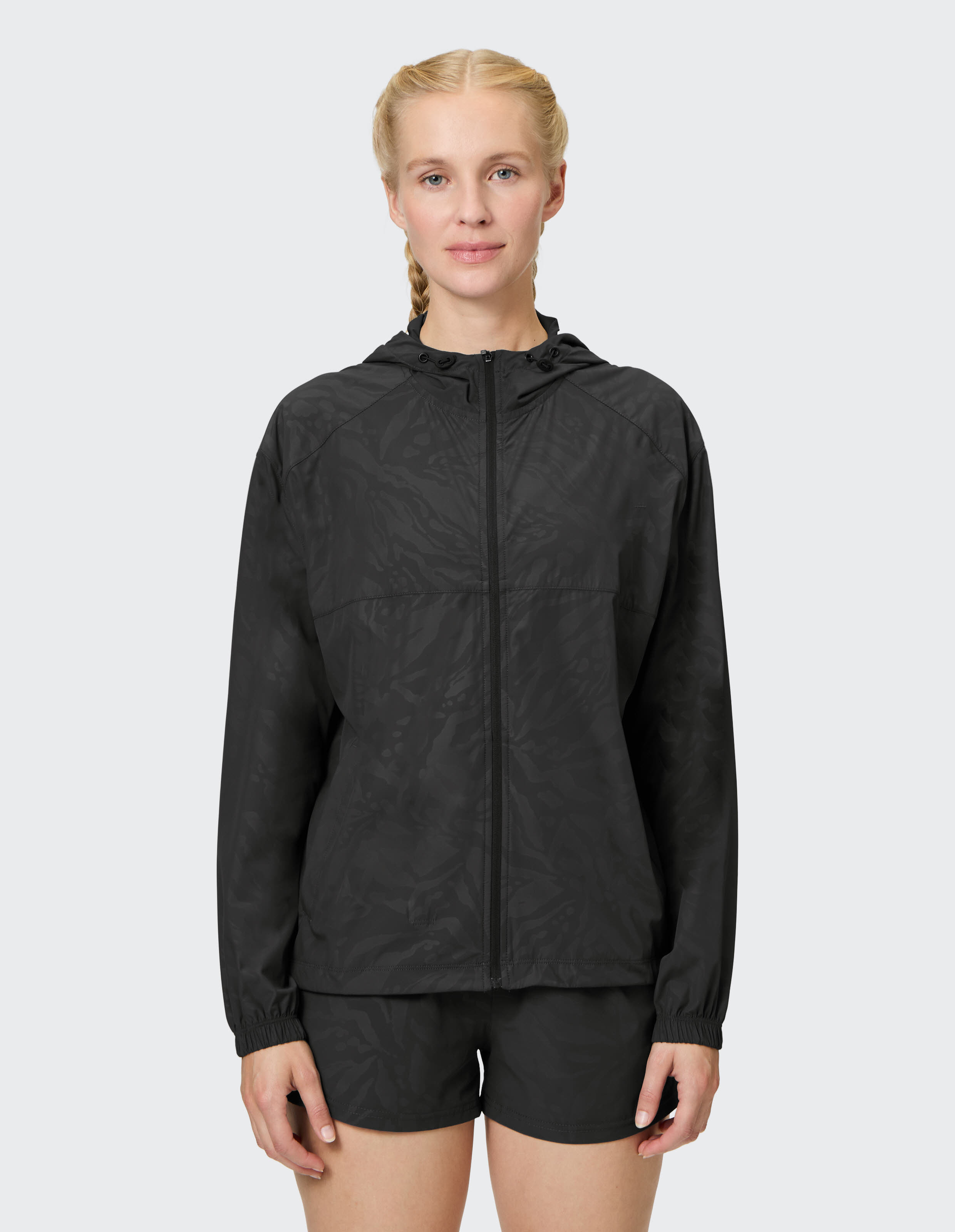 Venice Beach MOINA Kapuzenjacke Sportjacke Damen dunkelgrau schwarz