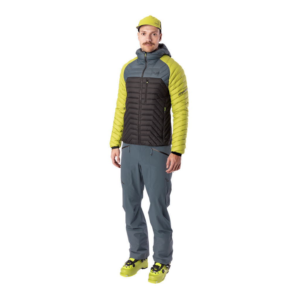 Dynafit RADICAL RDS DWN HOOD JKT Herren Daunenjacke Wanderjacke gelb