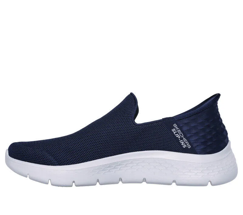 Skechers Go Walk Flex Herren Slip-ins Slipper blau