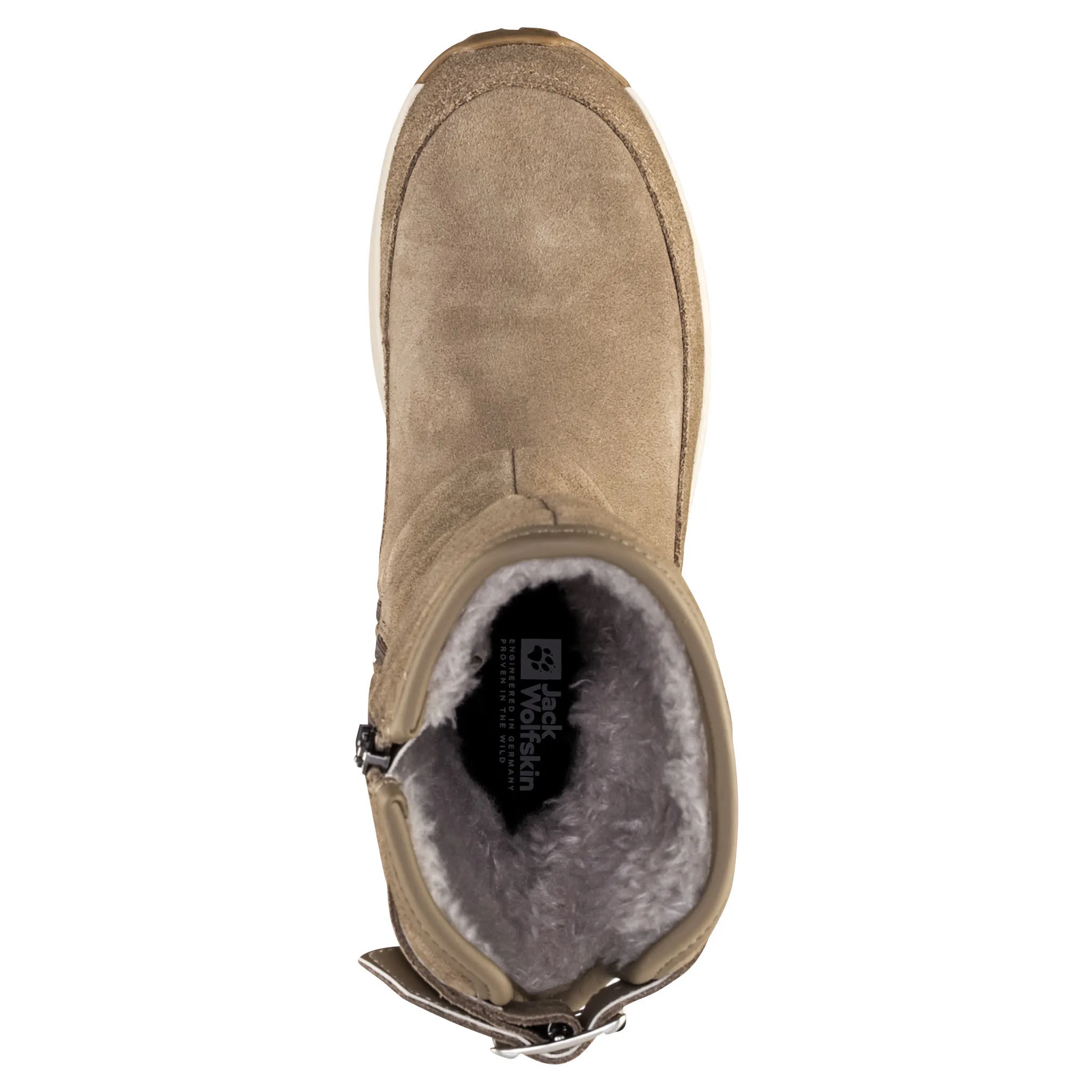 Jack Wolfskin Queenstown Texapore Boot H Damen Stiefel Winterstiefel Winterschuhe wasserdicht beige