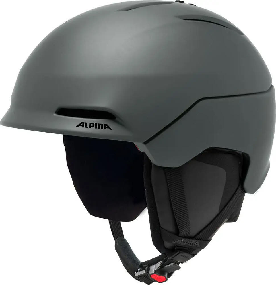 Alpina NAX Unisex Skihelm Snowboardhelm midnight-grey matt