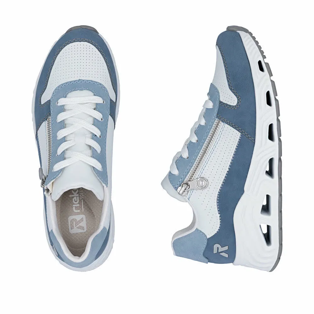 Rieker Damen Sneaker low blau