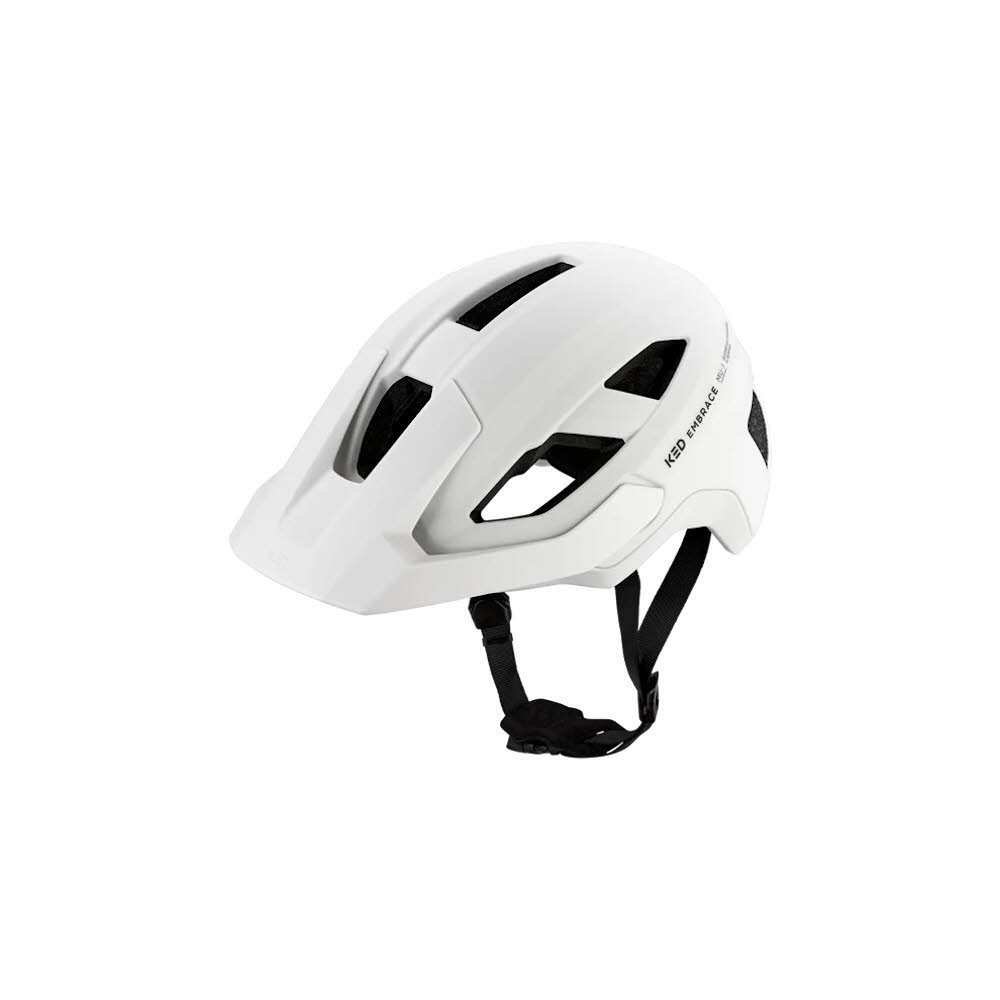 KED Embrace MU-1 Unisex Fahrradhelm white matt
