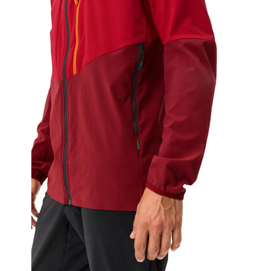 Vaude Tekoa Jacke Herren Outdoorjacke Bergsportjacke rot