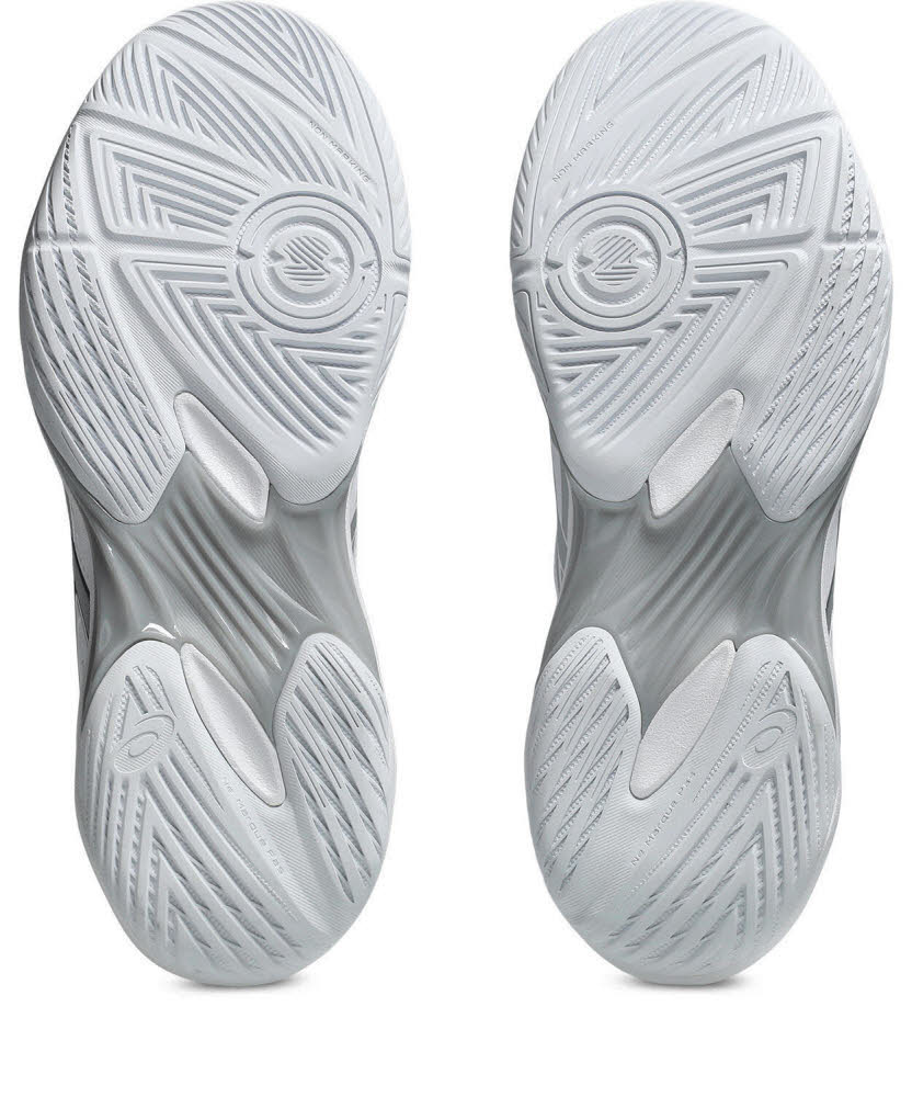 Asics GEL-ROCKET 12 Damen Sportschuhe Hallenschuhe white/pure silver