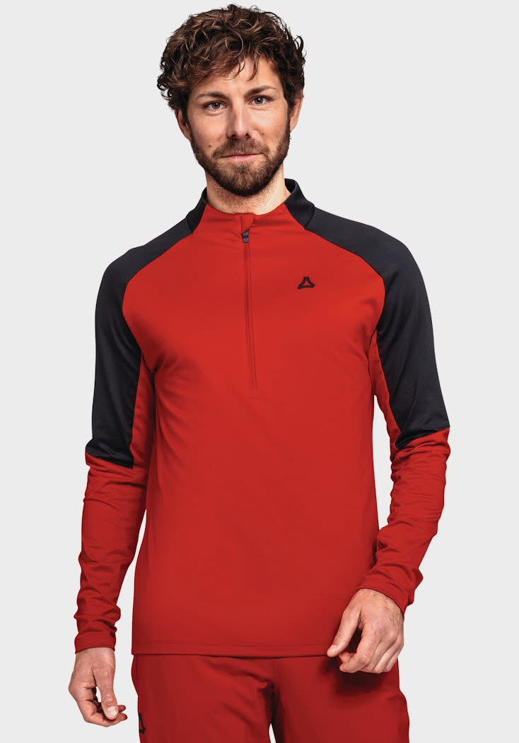 Schöffel Skirolli Funktionsshirt Herren rot