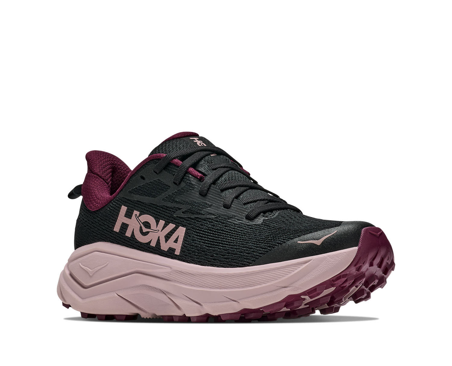 Hoka CHALLENGER 8 Damen Trailrunningschuhe Laufschuhe schwarz/pink