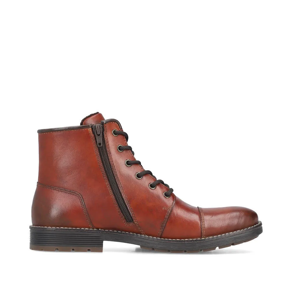 Rjeker Schnürstiefel Herren Stiefel Freizeitstiefel braun