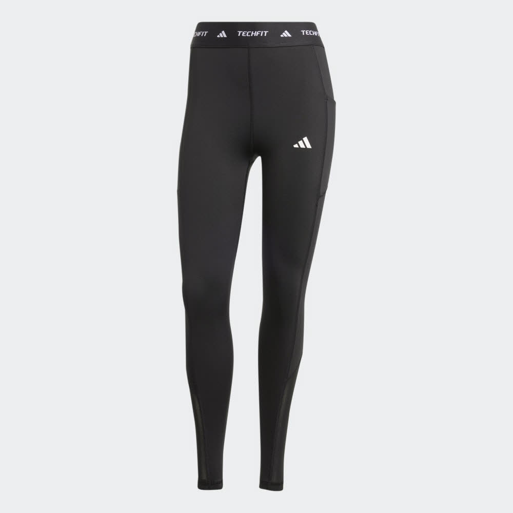 adidas TECHFIT STASH POCKET FULL-LENGTH Damen Leggings Longtight schwarz