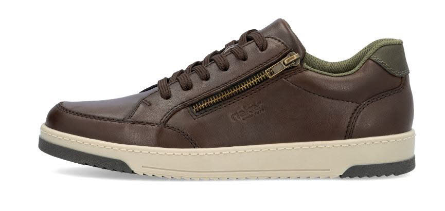 Rieker Herren Schnürschuhe Halbschuhe braun