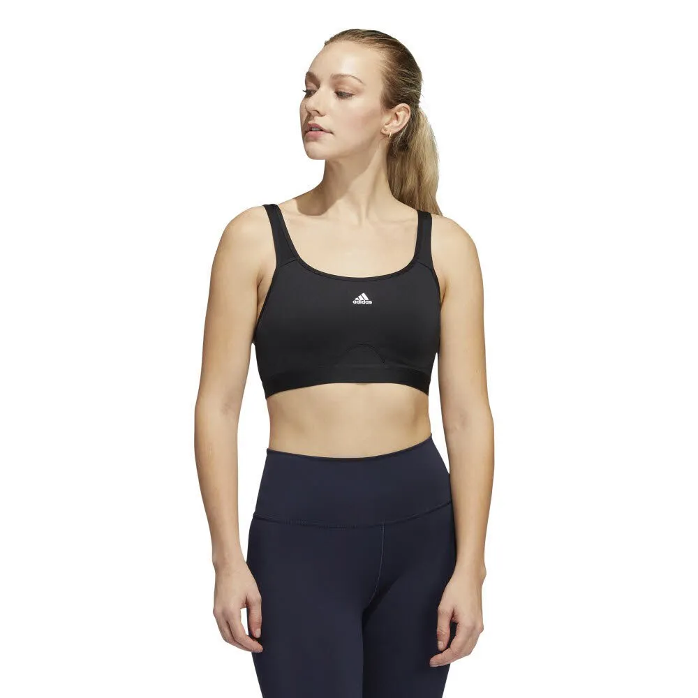 adidas DA TRN HS GOOD Damen High Support Training Sport BH Bra schwarz NEU