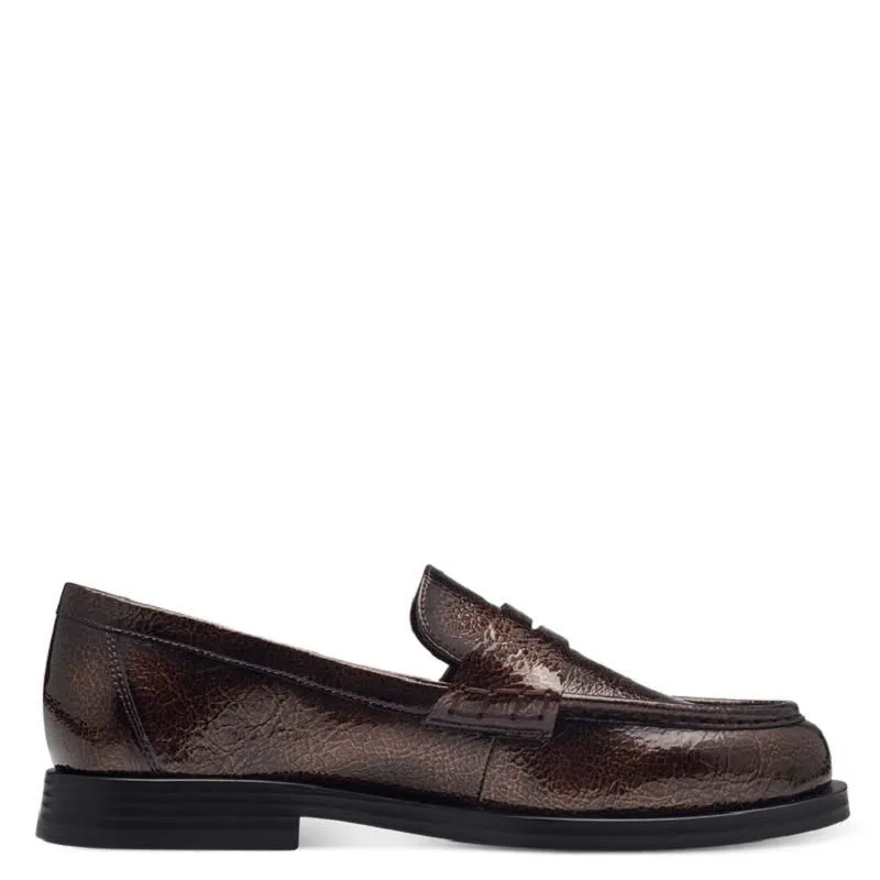 Tamaris Slipper Damen Modeschuhe Halbschuhe dark brown