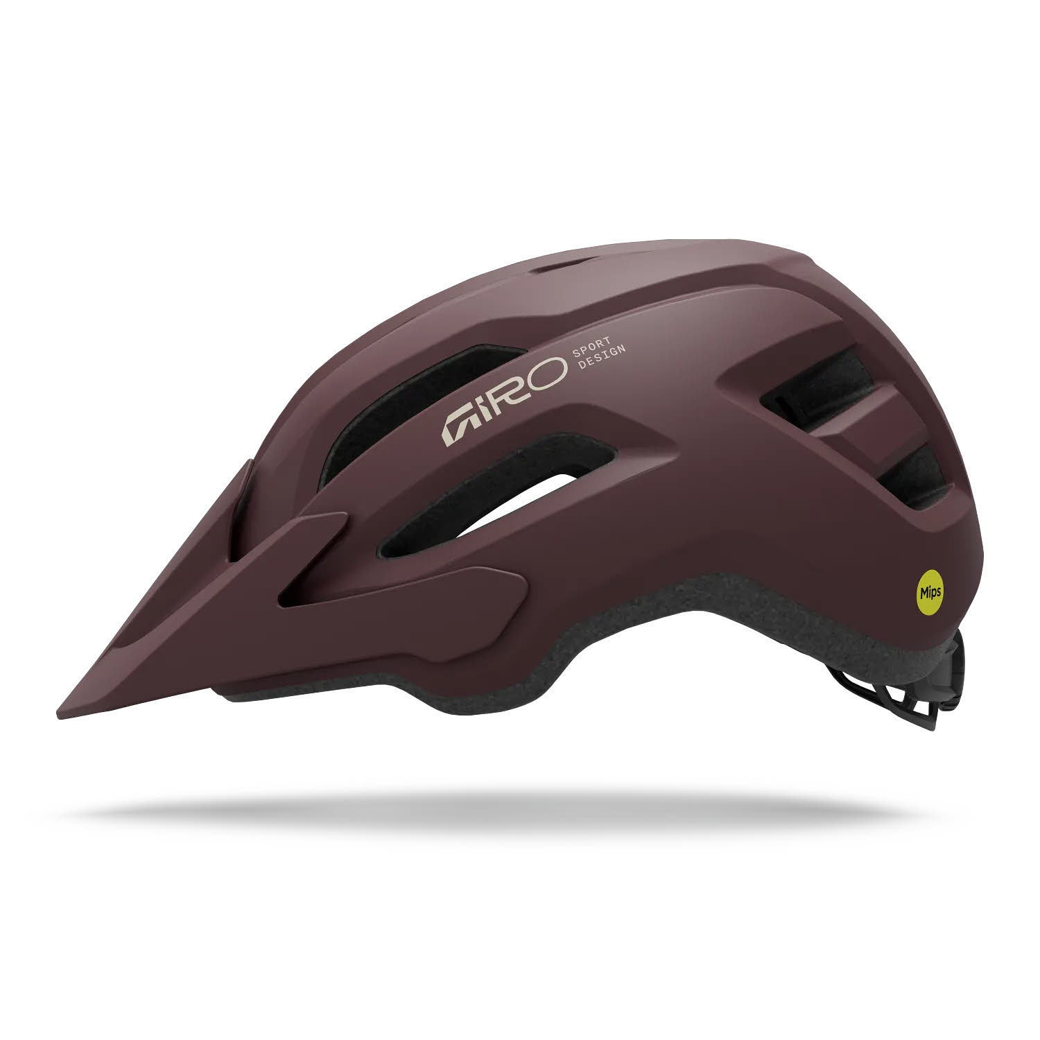 Giro Fixture Mips II W Damen Fahrradhelm matte dark maroon