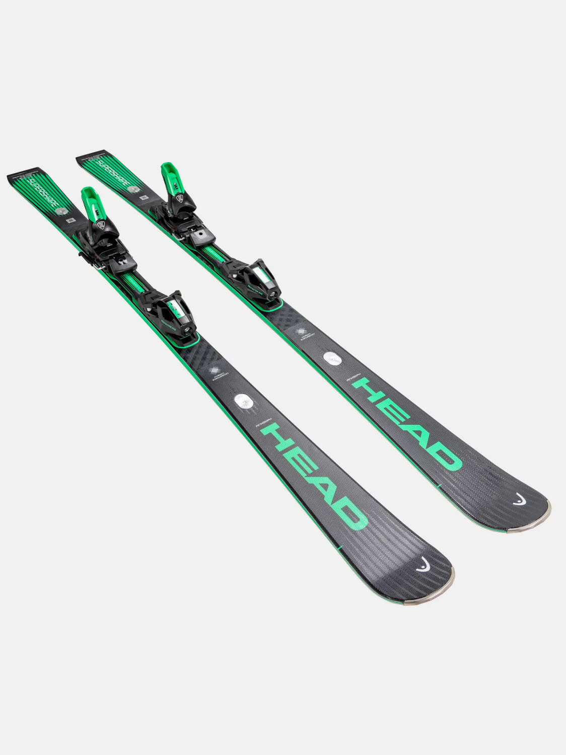 Head Supershape e-Magnum + Prot Evo 13 GW Unisex Sportcarver Ski Fortgeschrittene 26/27 grün