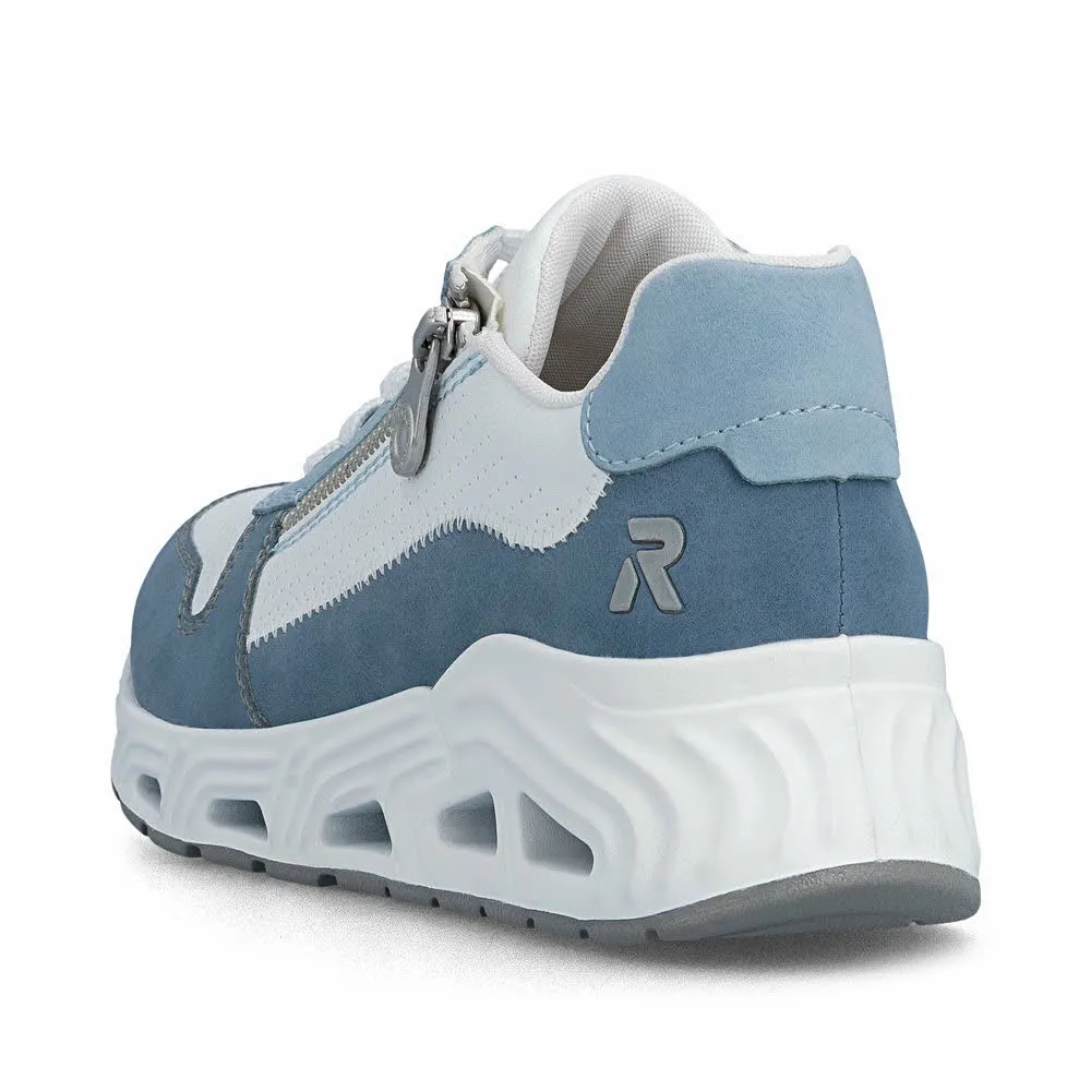 Rieker Damen Sneaker low blau