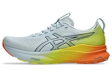 Asics GEL-KAYANO 32 Herren Laufschuhe Joggingschuhe blau/gelb/orange