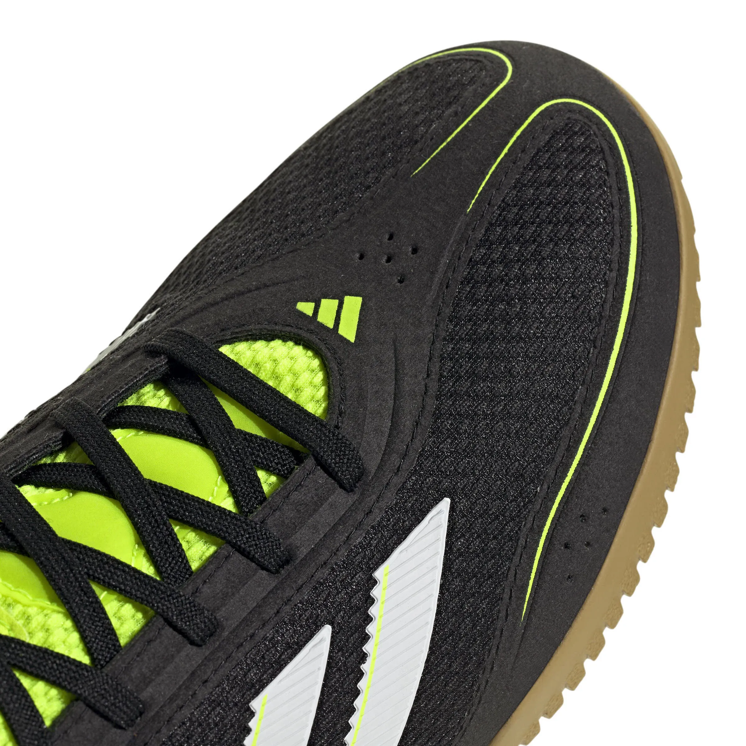 adidas COPA INDOOR COURT LEAGUE Unisex Fußballschuhe Hallenschuhe cblack/ftwwht/luclem