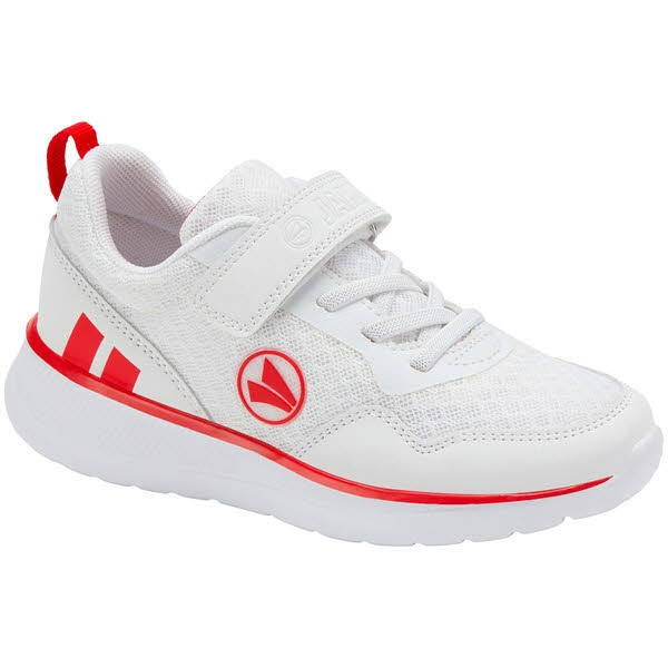 JAKO Sneaker Performance Junior Kinder weiß rot