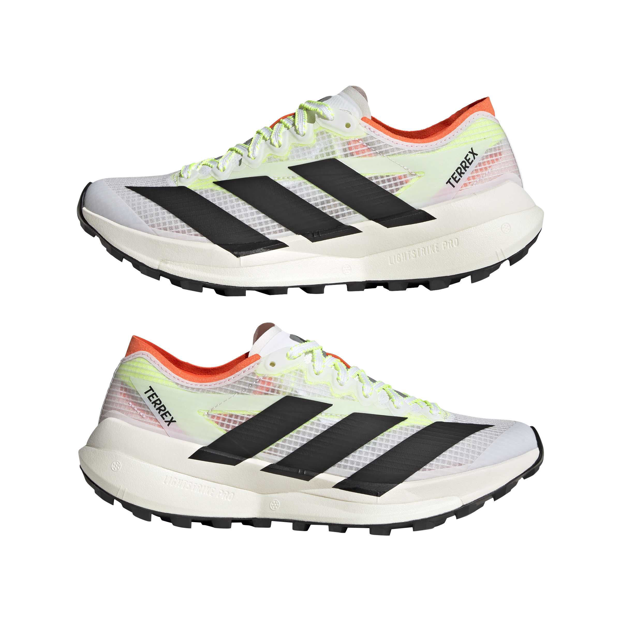adidas Terrex Agravic Speed 2 Damen Trailrunning-Schuh Laufschuhe weiß/schwarz/orange