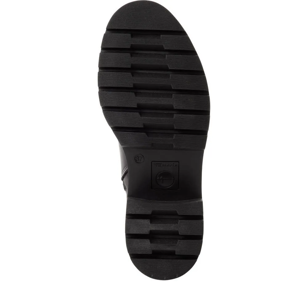 Tamaris Damen Stiefelette schwarz