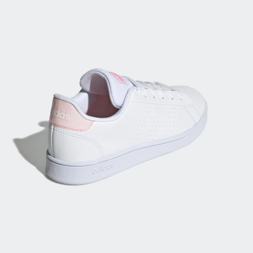 adidas ADVANTAGE K Mädchen Sneaker Court-Style Sport Freizeit weiß NEU