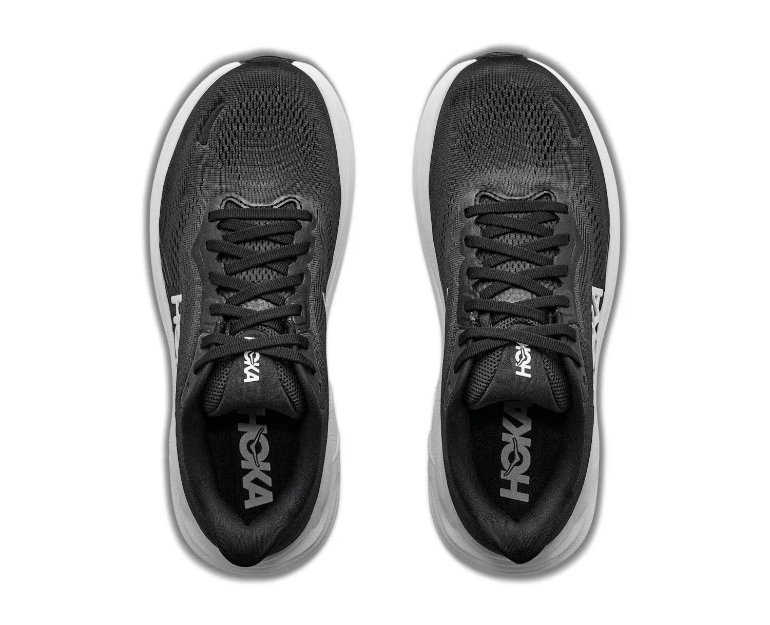 Hoka Clifton 11 Damen Laufschuhe Joggingschuhe schwarz/weiß