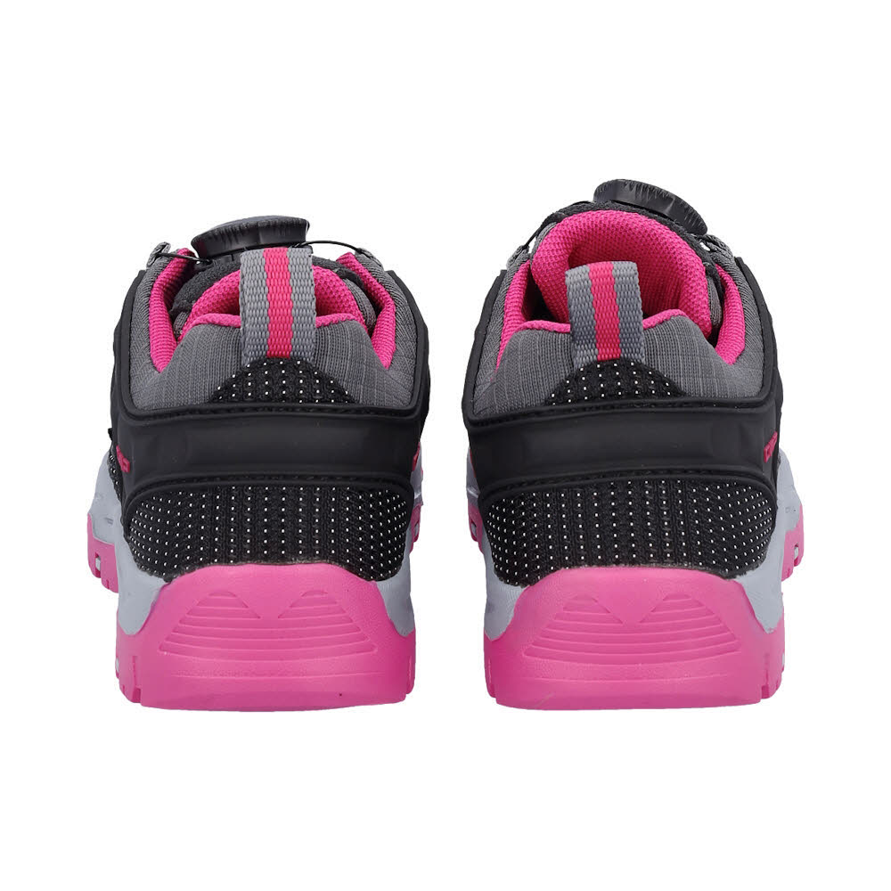 CMP KIDS KIRUNA LOW FITGO TREKKING SHOES WP Mädchen Wanderschuhe grey/fuxia