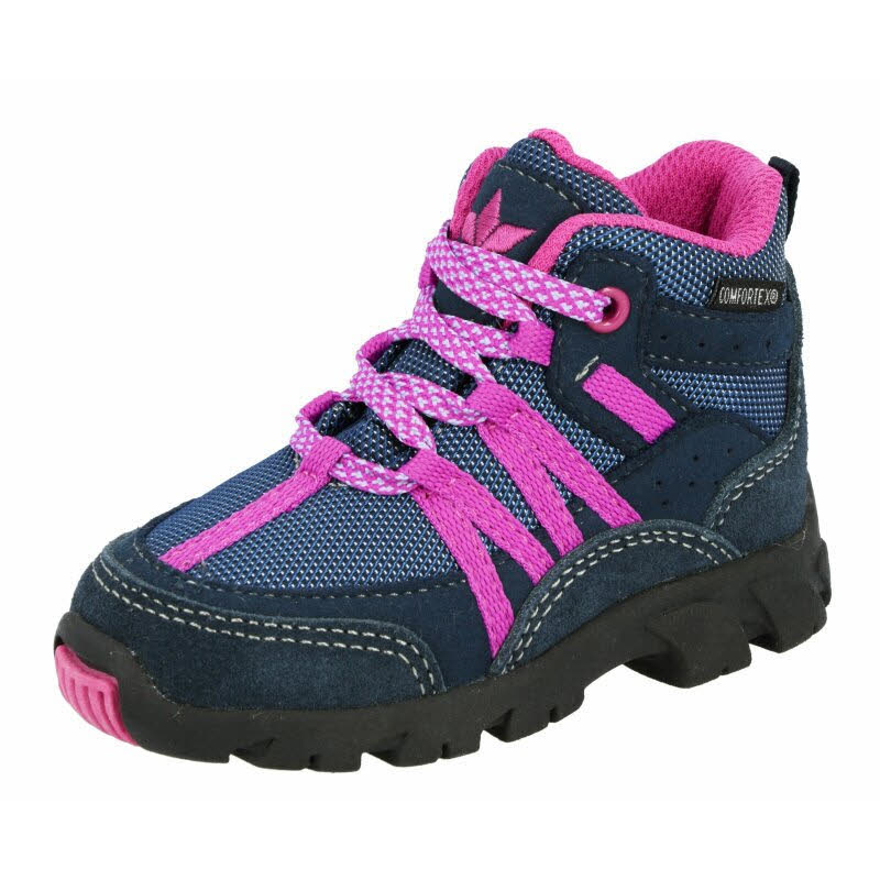 Lico Moritz Tex Kleinkinder Laufschuhe Freizeitschuhe marine/pink