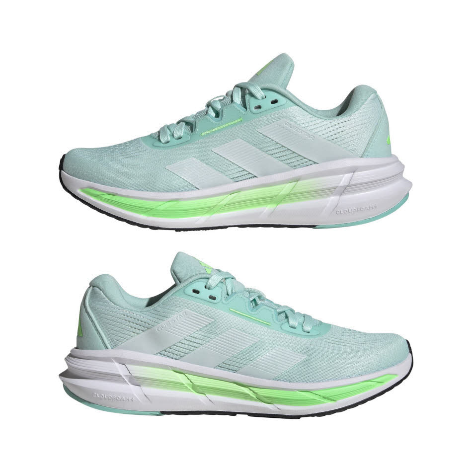 adidas Questar 3 Damen Laufschuh Fitness-Schuh grün/weiß
