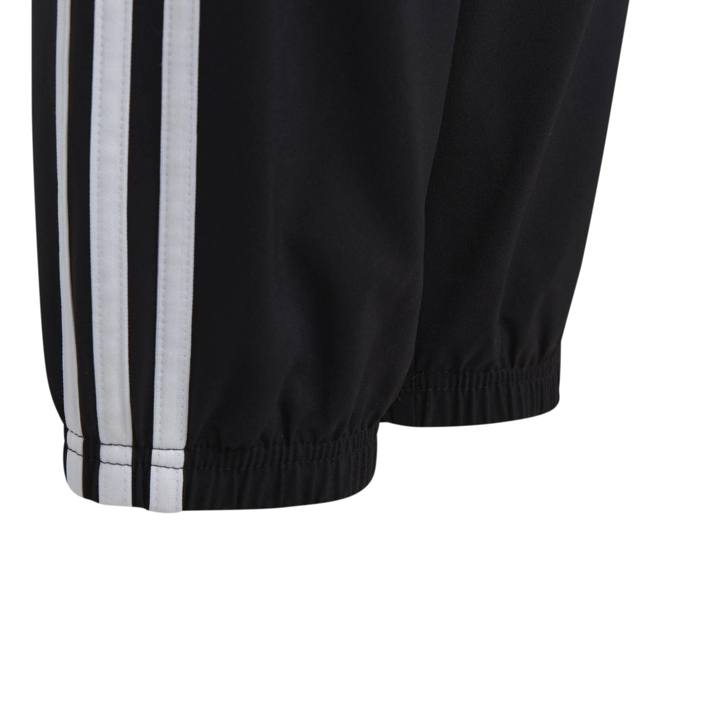 adidas Essentials 3-Streifen Woven Hose Jogginghose Kinder schwarz