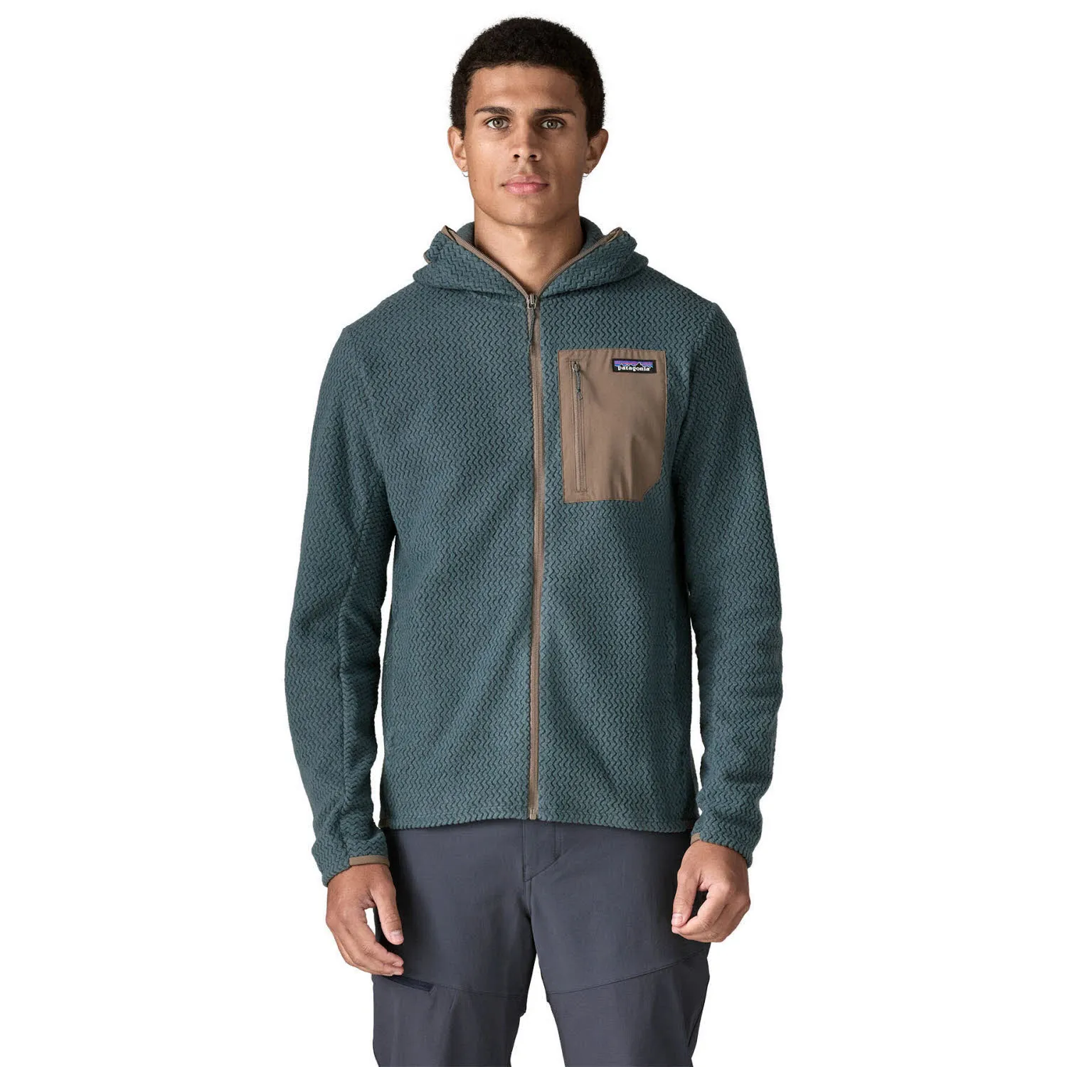 Patagonia R1 Air Full-Zip Hoody Herren Fleeceweste summit blue