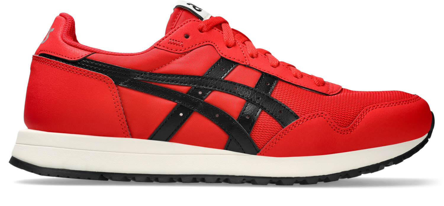 Asics TIGER RUNNER II Herren Sneaker Low sportlich Freizeitschuhe classic red/black