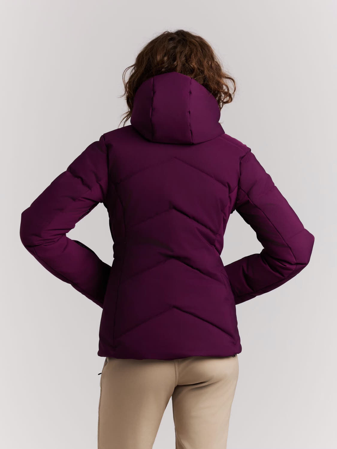 Protest PRTHelez Damen Skijacke Winterjacke lila