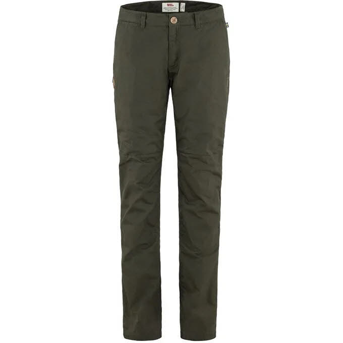 Fjällräven Sörmland Tapered Winter Trousers W Trekkinghose gefüttert Wanderhose Damen grün